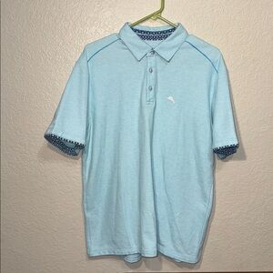 Tommy Bahama Island Zone Polo Shirt Size Medium